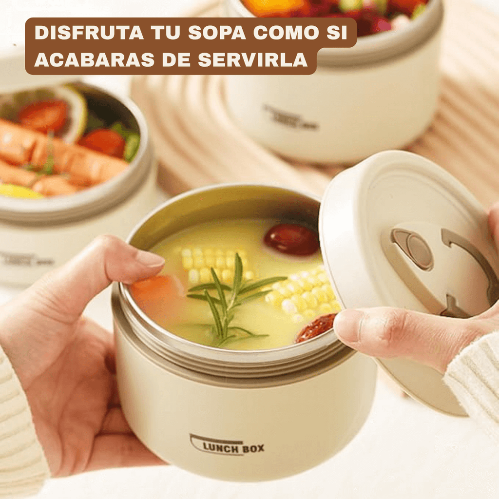 PROMO LUNCHBOX®: 4 Loncheras Térmicas + Maleta.