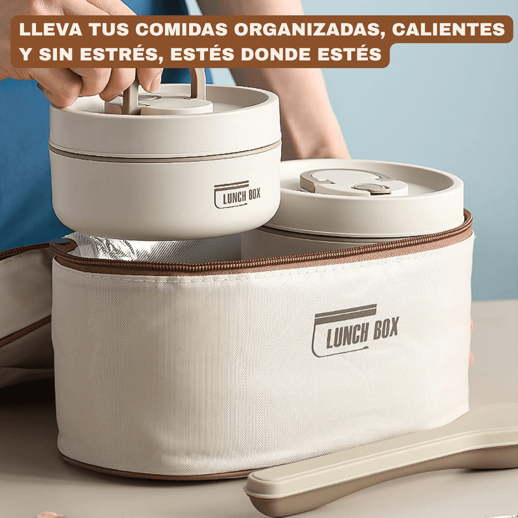 PROMO LUNCHBOX®: 4 Loncheras Térmicas + Maleta.