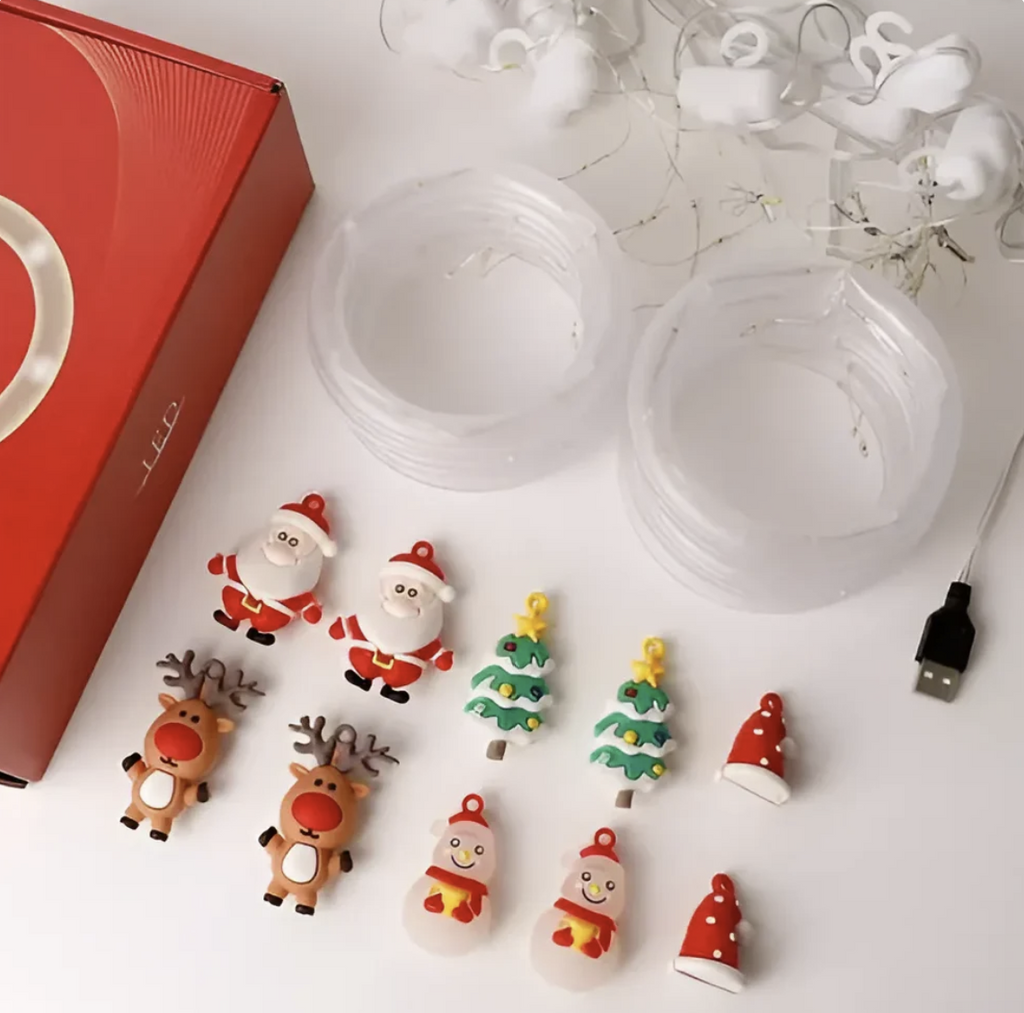 ✨CASCADA DE AROS LED NAVIDAD.✨