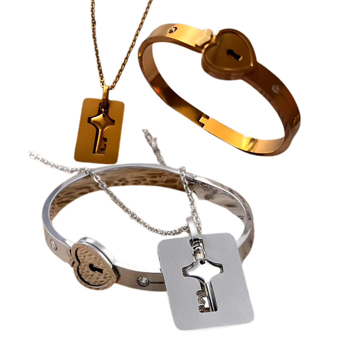 🔐PULSERA +  COLLAR  = UNIÓN ETERNA🔐