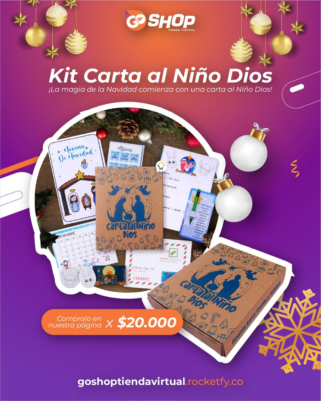 💌KIT CARTA AL NIÑO DIOS👼.
