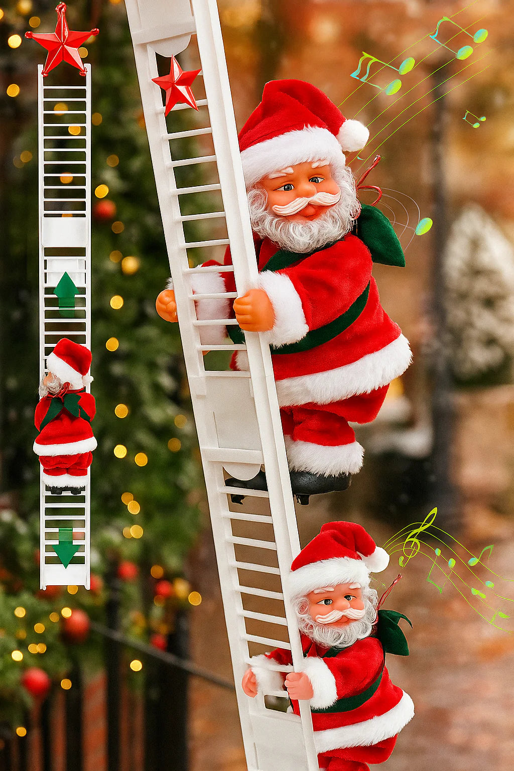 🎅🏼ESCALERA MUSICAL NAVIDEÑA DE PAPÁ NOEL🎅🏼