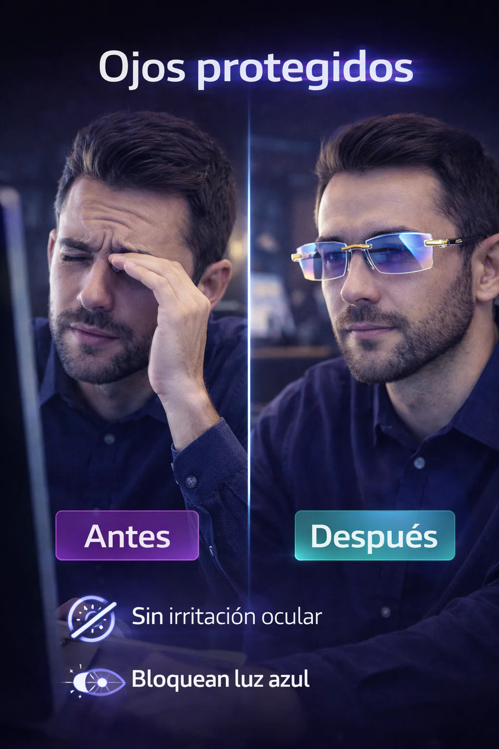 GAFAS SMART TR 90 PRO. 👓COMPRA 1 y RECIBE 2 👓👓+ ESTUCHE REGALO 🎁CADA UNIDAD POR SOLO COP$67.500,00