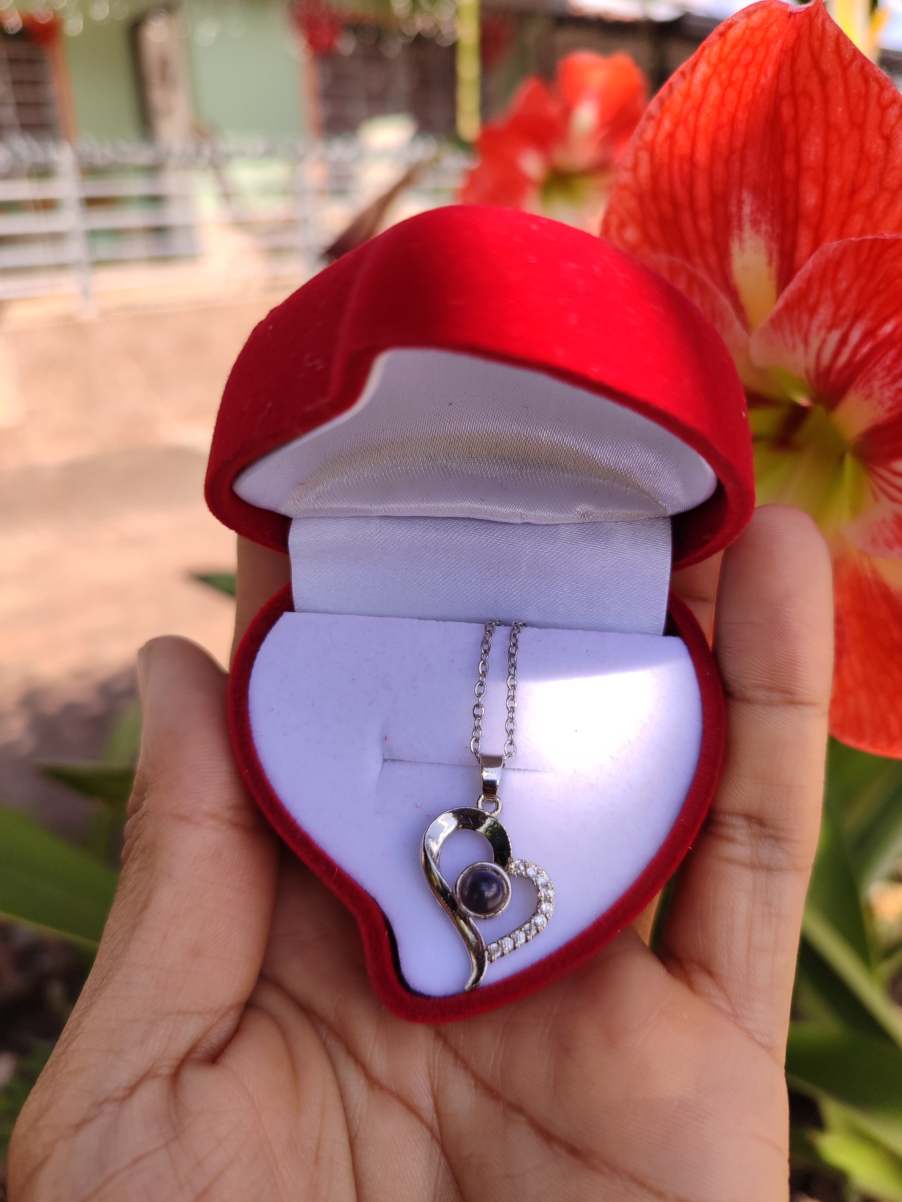 📿 COLLAR CORAZÓN TE AMO 100 IDIOMAS+CAJA REGALO💖