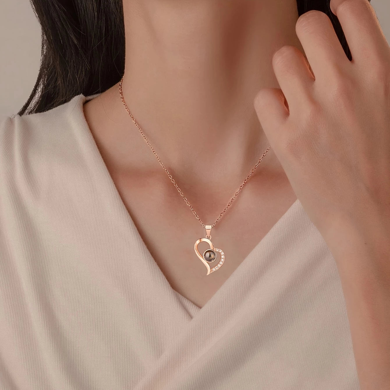 📿 COLLAR CORAZÓN TE AMO 100 IDIOMAS+CAJA REGALO💖