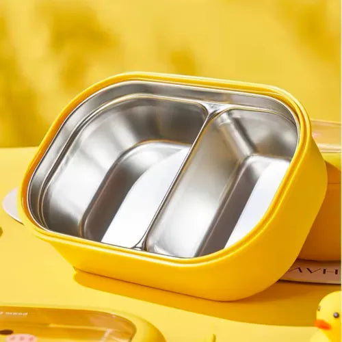 DuckLunch™: LUNCHERA TÉRMICA DE ACERO COMIDA CALIENTE Y FRESCA EN CUALQUIER LUGAR