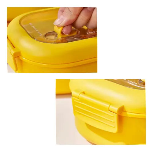 DuckLunch™: LUNCHERA TÉRMICA DE ACERO COMIDA CALIENTE Y FRESCA EN CUALQUIER LUGAR