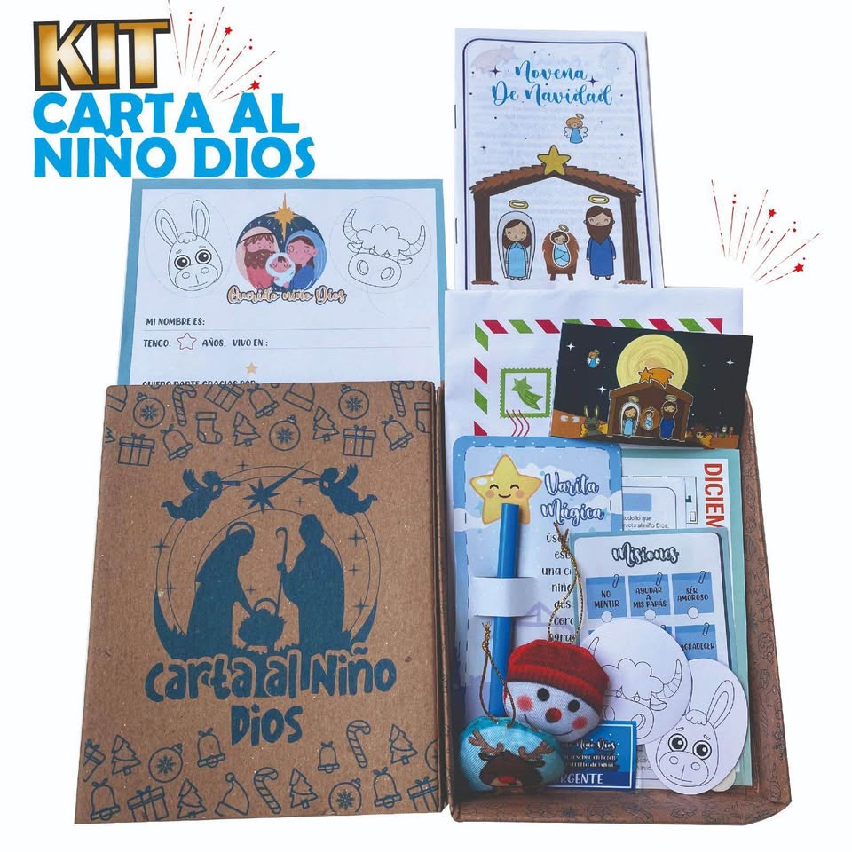 💌KIT CARTA AL NIÑO DIOS👼.