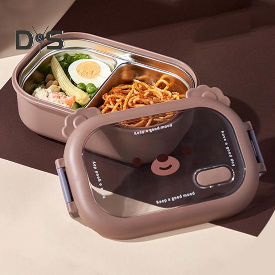 BearLunch™: LUNCHERA TÉRMICA DE ACERO COMIDA CALIENTE Y FRESCA EN CUALQUIER LUGAR